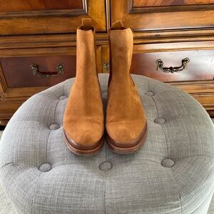 Vince Tan Ankle Boots